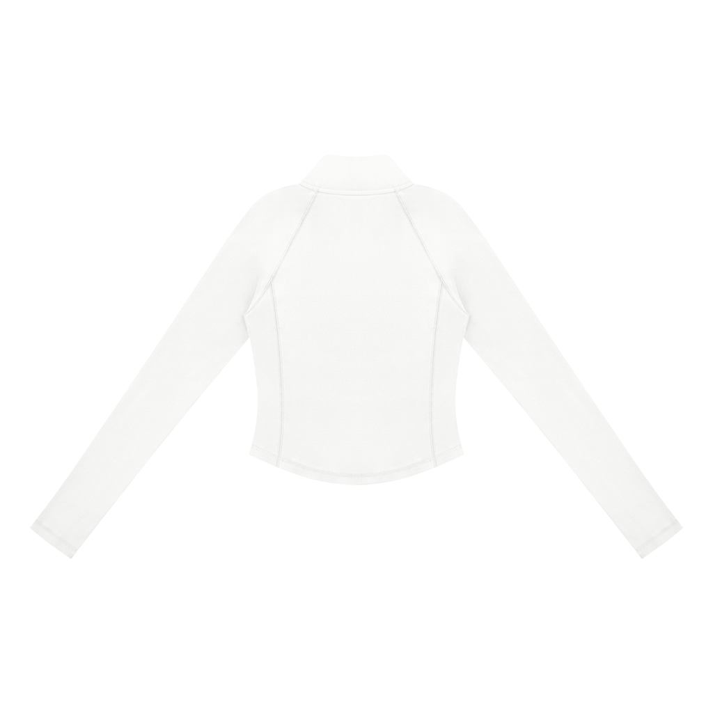 Fitted Quarter-Zip Top