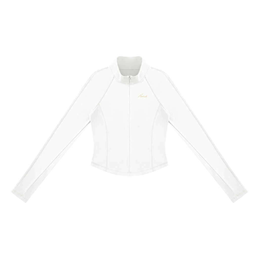 Fitted Quarter-Zip Top