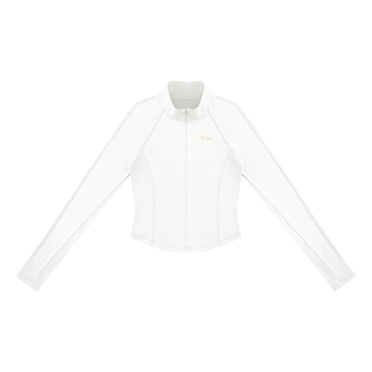 Fitted Quarter-Zip Top