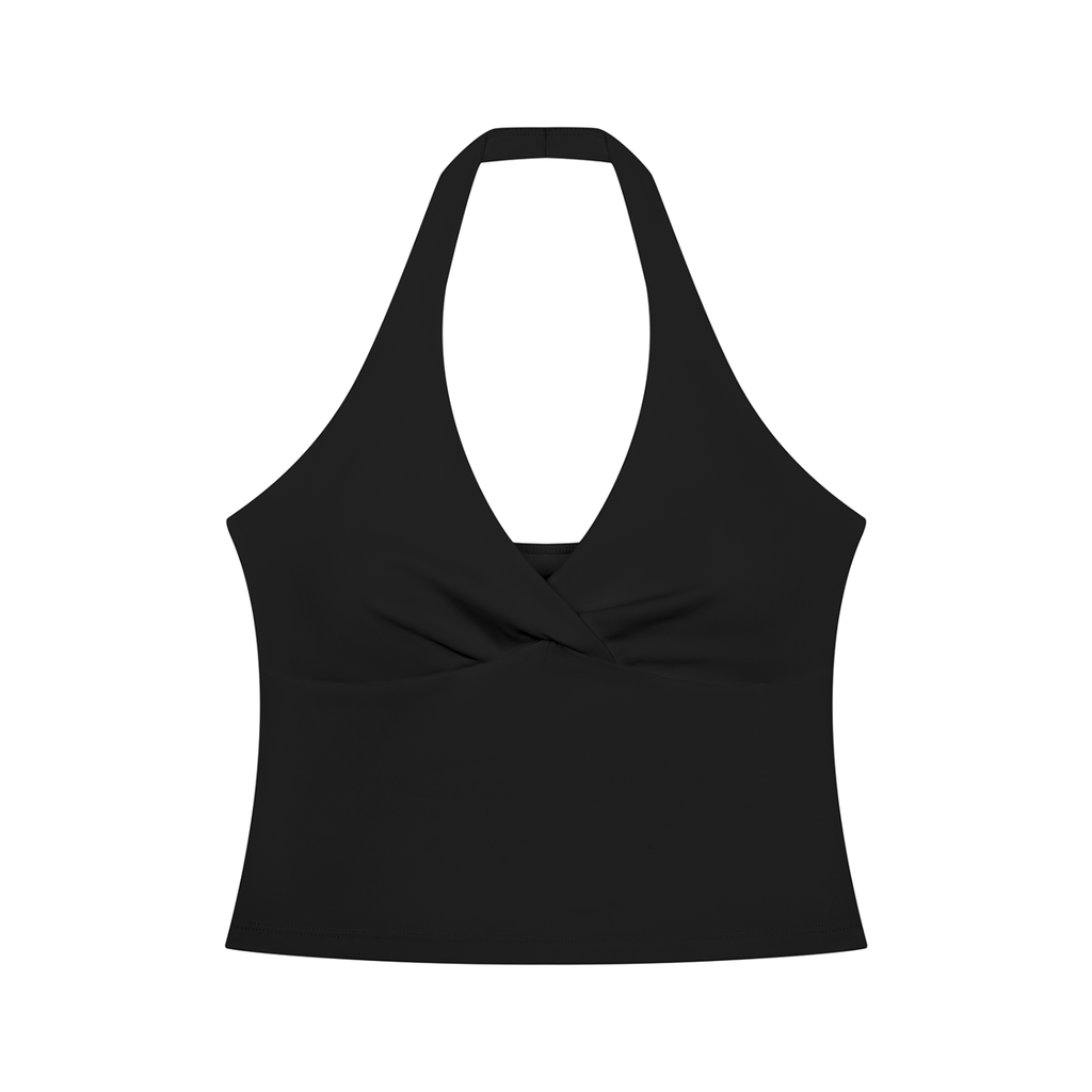 Ruched Halter Top