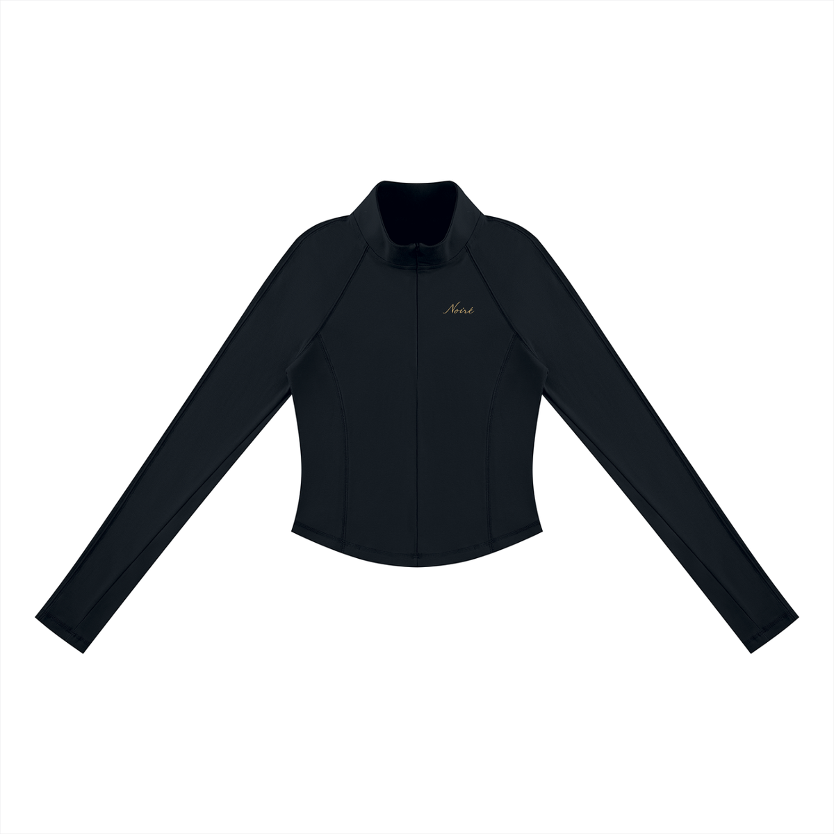 Fitted Quarter-Zip Top
