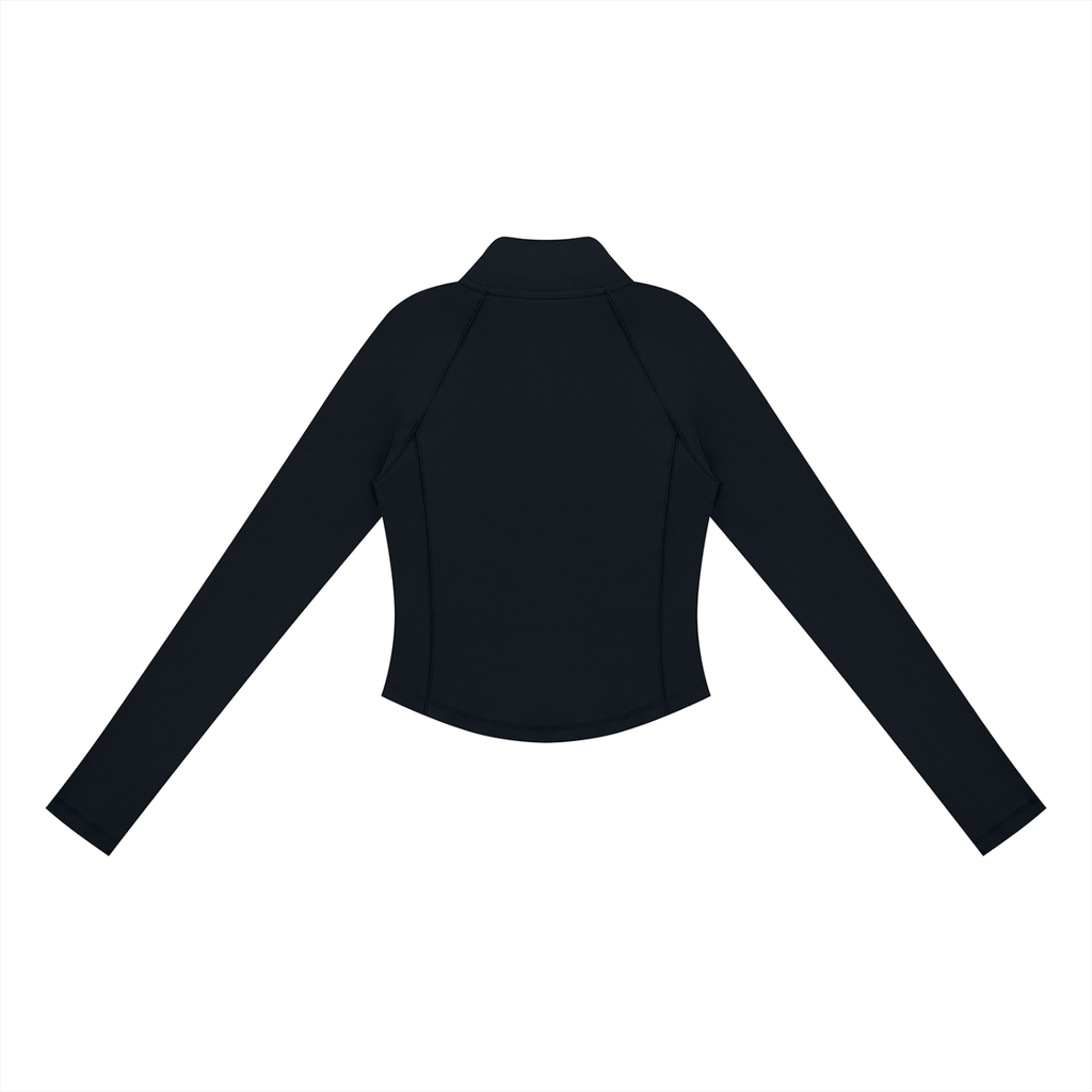 Fitted Quarter-Zip Top