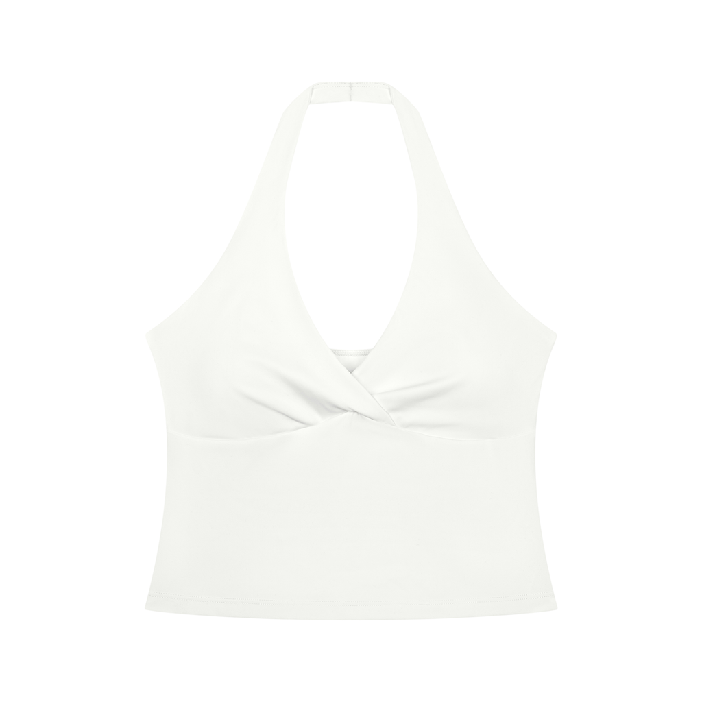 Ruched Halter Top
